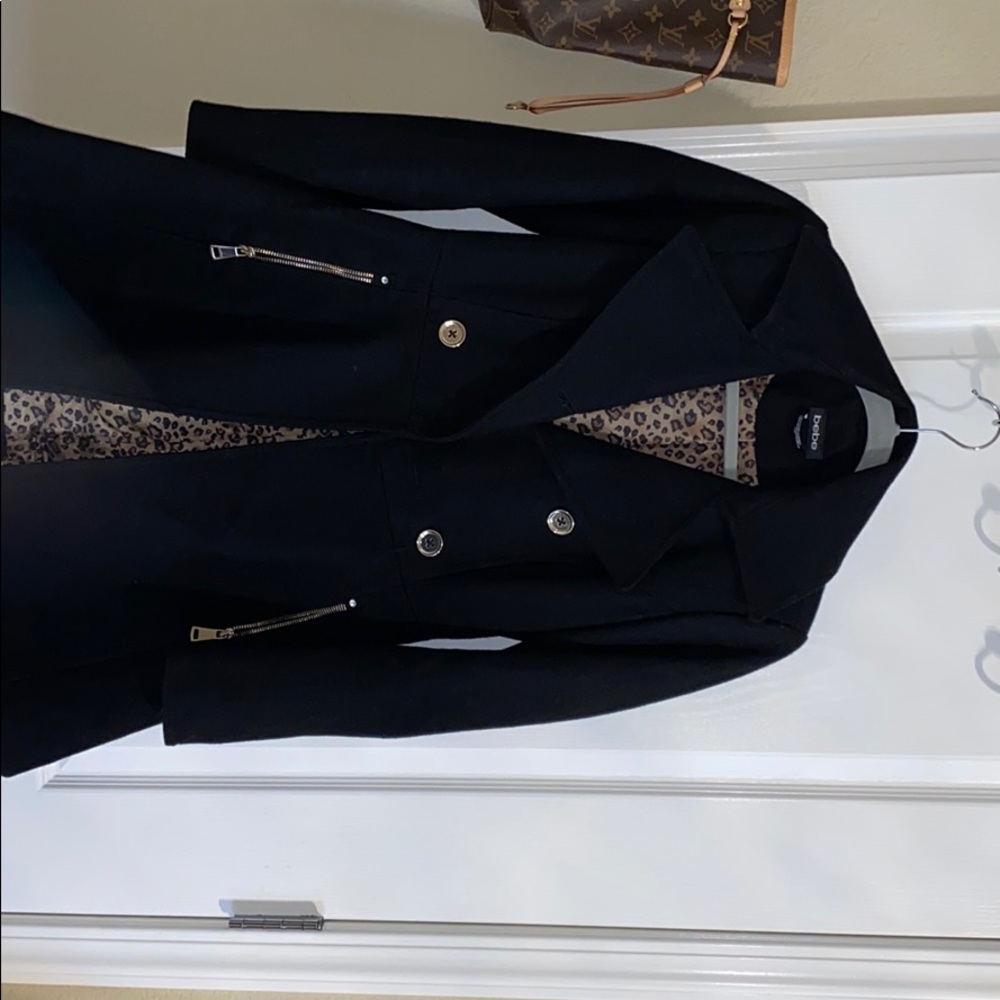 Bebe black coat